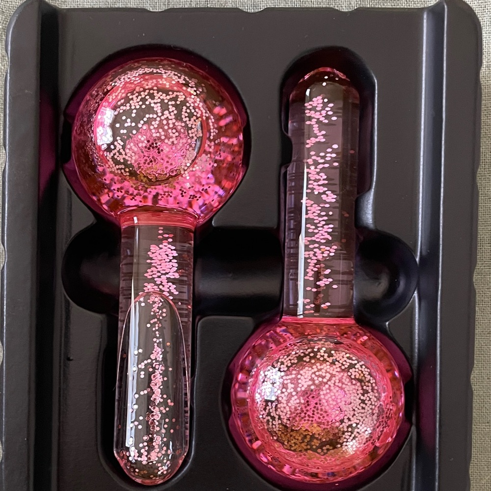 Pink Skincare Facial Massage Globes